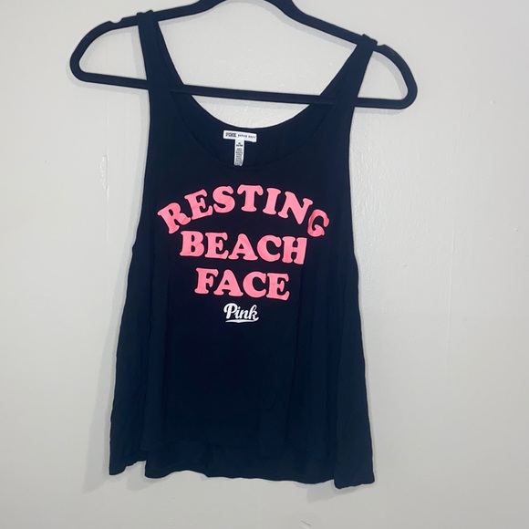 🍂PINK Super soft tank tee! - Picture 2 of 5